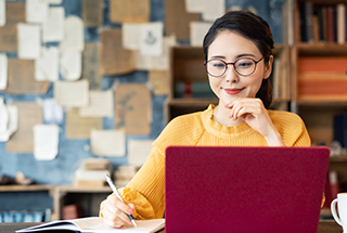 世界中どこでもレッスン受講可能